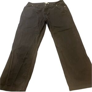 3/25🙂 Woman Within brand black pants. Sz 20W